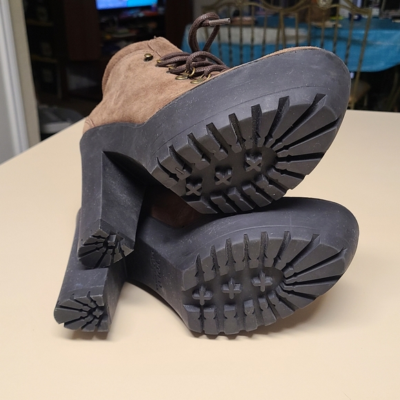 Polo Ralph Lauren Helene Chunky platform boots size 39 - Picture 10 of 13